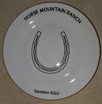 custom printed dinner plate
