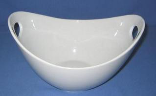 saddle bowl with handles