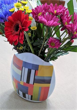 custom printing on flower vase