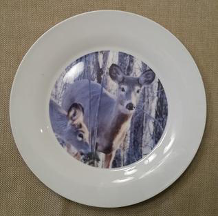 personalized porcelain dinner plate