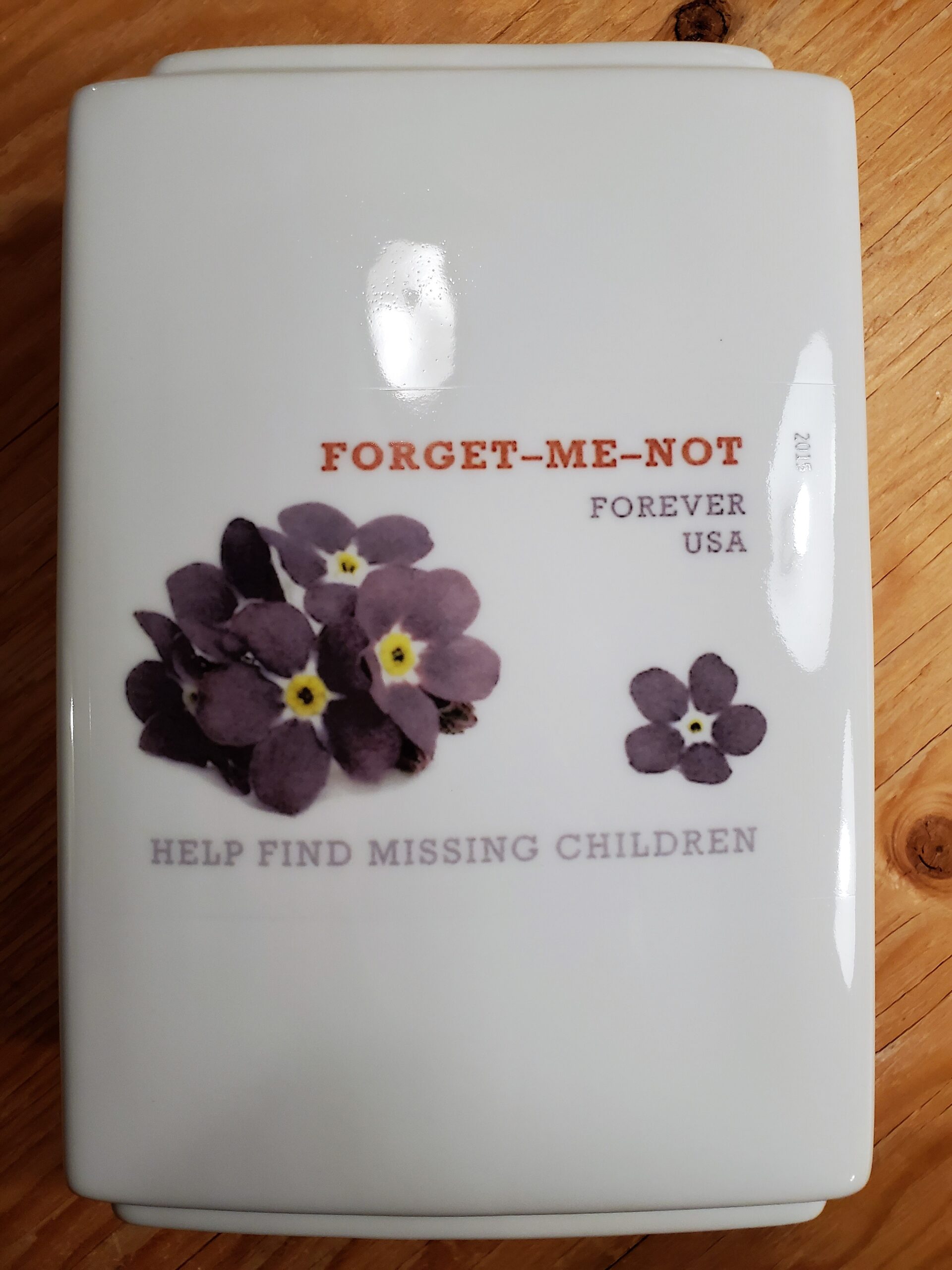 Custom Printed Vases for Missing Children Fund Raiser Front