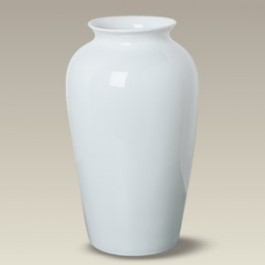 Tall 11 inch Round Vase Printed in spot areas in full color.