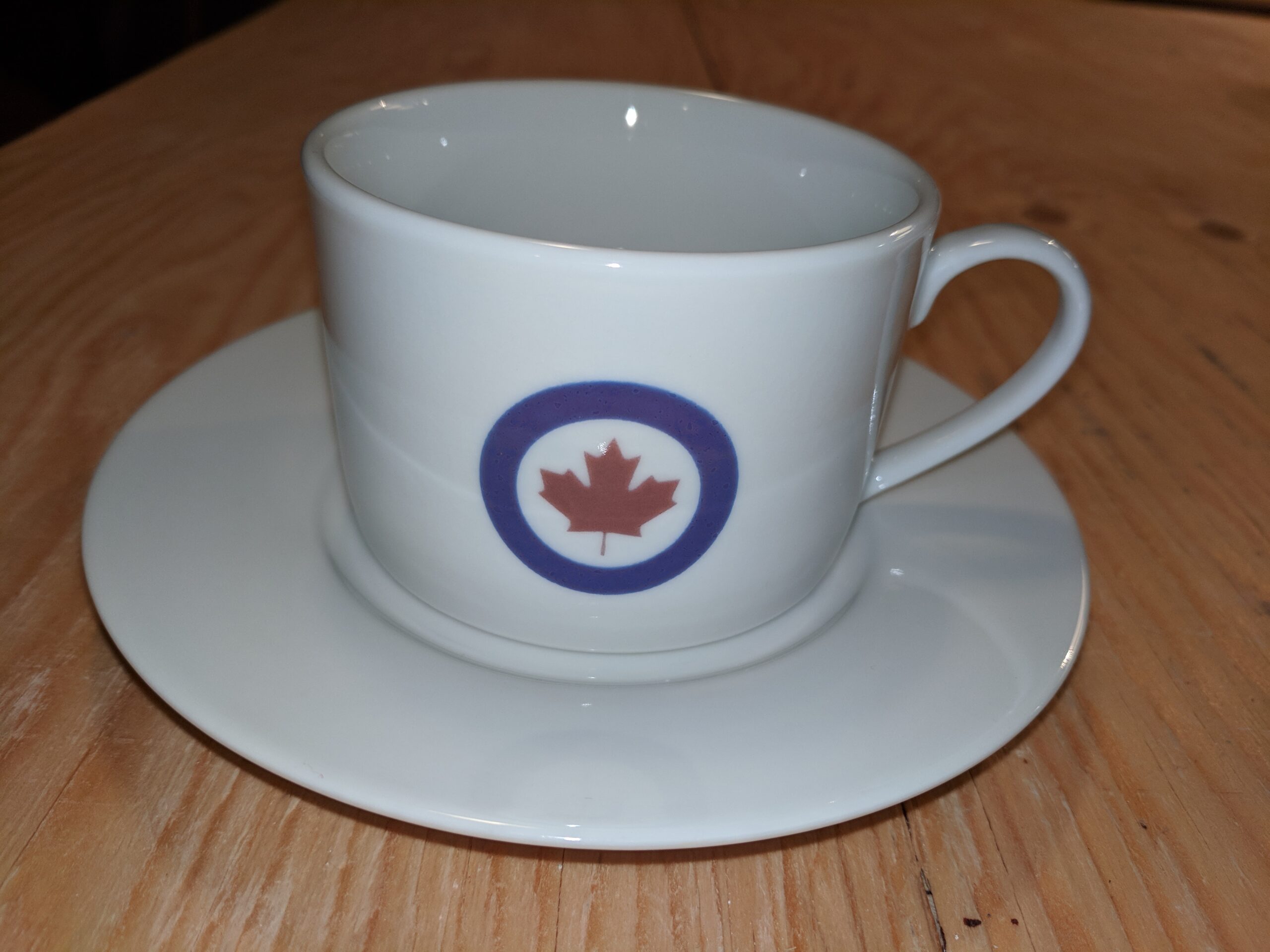 Square Cup and Saucer -  Canada