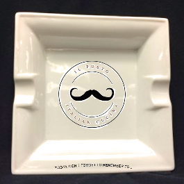 Custom Printed Porcelain Ashtrays Blank with your artwork photo or design