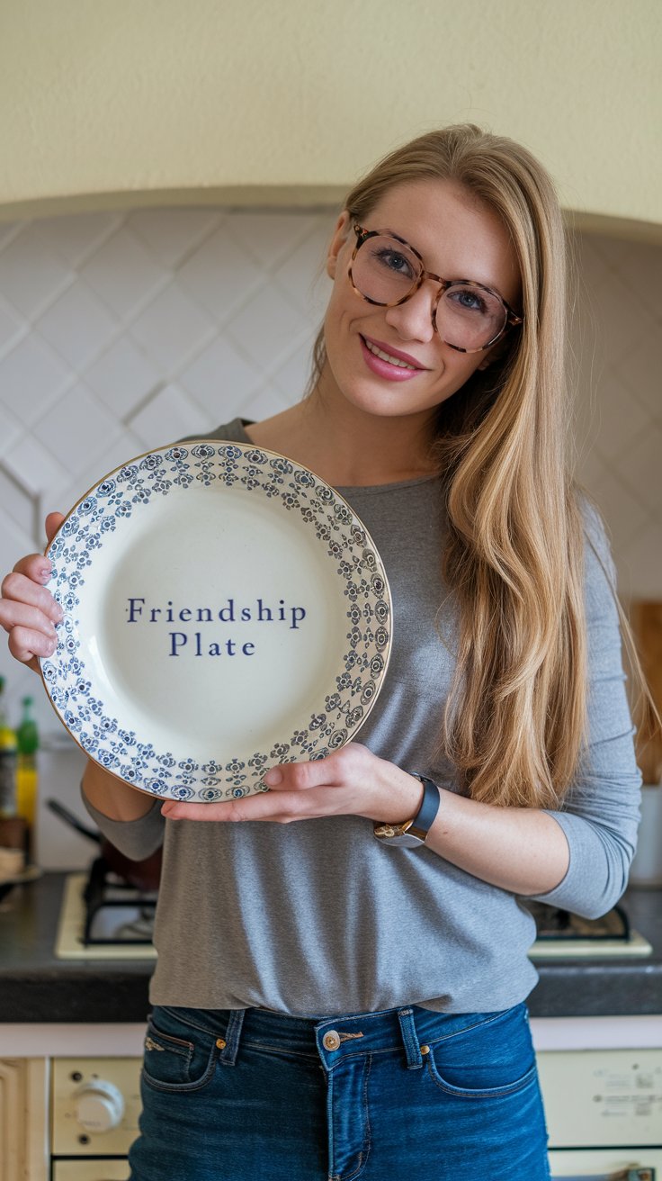 Custom Printed Friendship Plates